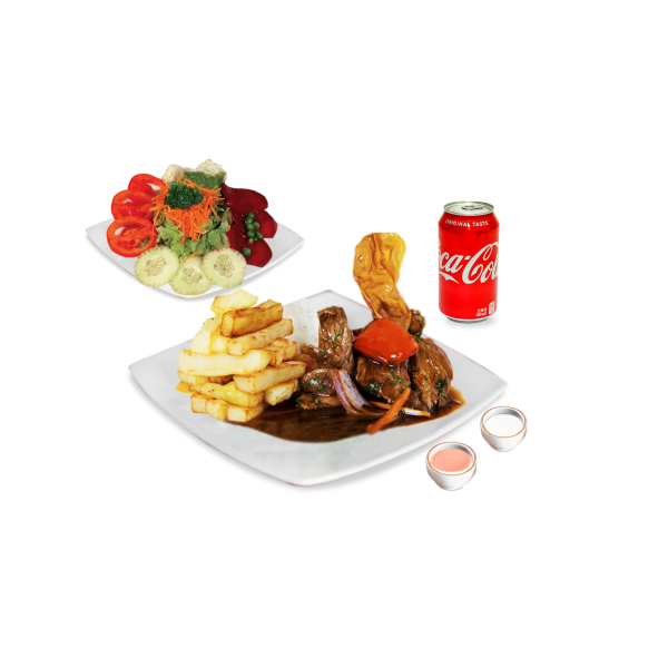 Lomo Saltado al Wok (Combo del Chef)